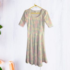 LulaRoe Pastel Floral Dress